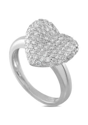 LB Exclusive diamond heart ring - Silver