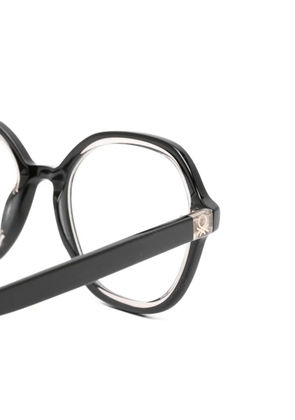 Benetton Charlotte round-frame glasses - Black