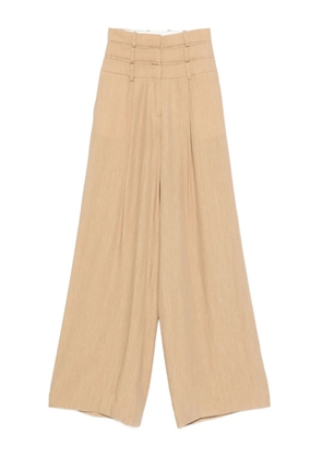 Viktor & Rolf layered trousers - Neutrals
