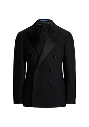 Polo Ralph Lauren double-breasted satin-lapel jacket - Black