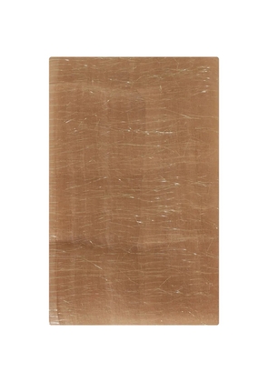 Faliero Sarti metallic-thread lightweight scarf - Brown