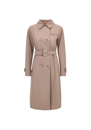 Herno double-breasted trench coat - Neutrals