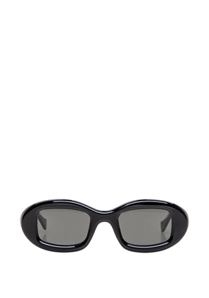 Retrosuperfuture Tutto oval-frame sunglasses - Black