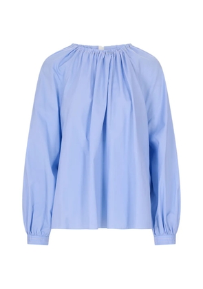 Marni gathered-neck tunic - Blue