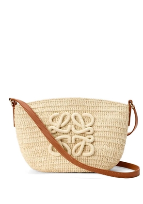 LOEWE medium Eclipse basket shoulder bag - Neutrals