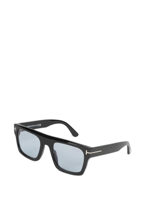 TOM FORD Eyewear Cyrus T-logo square-frame sunglasses - Black