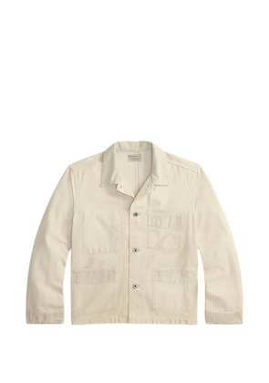 Ralph Lauren RRL corduroy-trim selvedge jacket - Neutrals