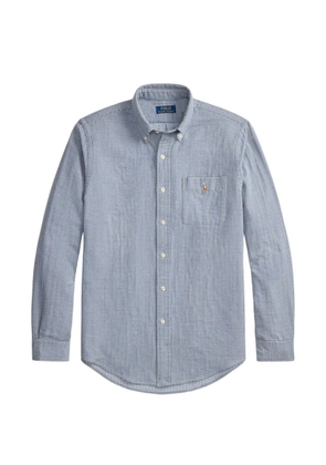 Polo Ralph Lauren gingham-check buttoned shirt - Blue