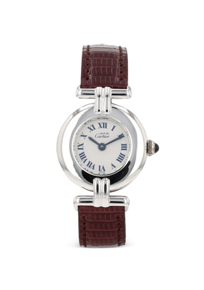 Cartier 1990s Must Colisée 24mm watch - White