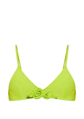 Coperni floral-detail bikini - Green