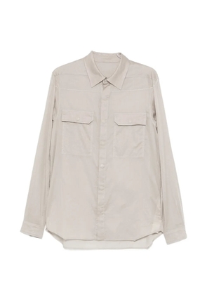 Rick Owens flap-pockets shirt - Grey