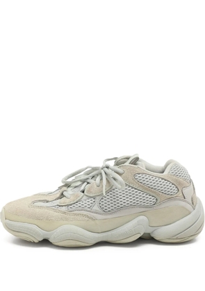 adidas Yeezy Yeezy 500 leather lace-up sneakers - Grey