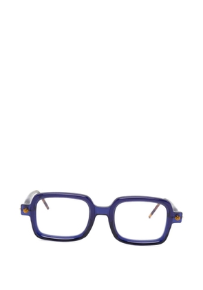 Kuboraum rectangle-frame glasses - Blue