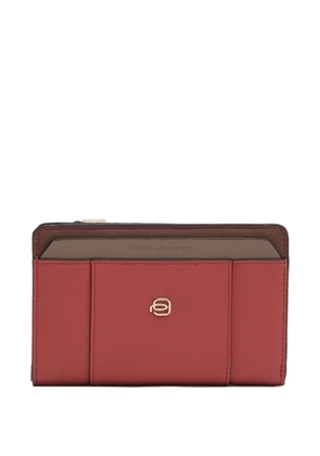 PIQUADRO bifold leather wallet - Red