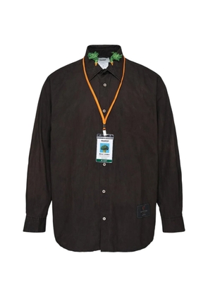 Doublet mud-dyed shirt - Brown