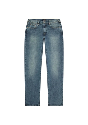 PS Paul Smith tapered-fit faded-effect jeans - Blue
