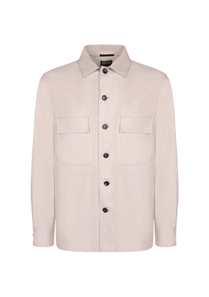 Zegna pocket-detail overshirt - Neutrals