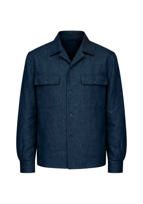 Briglia 1949 button-up shirt jacket - Blue