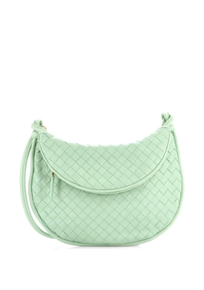 Bottega Veneta Pre-Owned Gemelli Intrecciato Leather Medium shoulder bag - Green