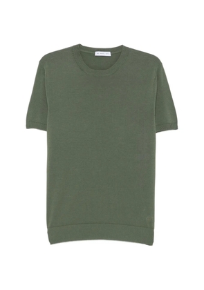 Manuel Ritz fine-knit cotton T-shirt - Green