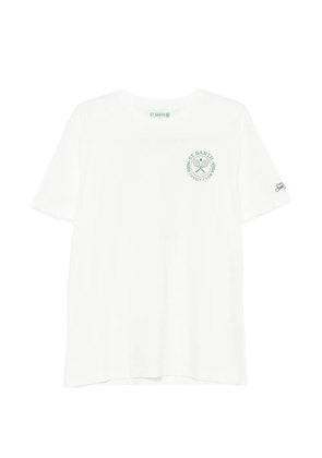 MC2 Saint Barth Portland logo-print short-sleeve T-shirt - White