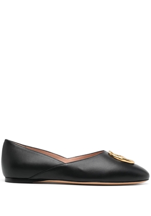 Bally Gerry leather ballerina shoes - Black