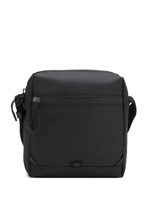 BOSS reflective-detail belt bag - Black