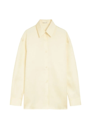 VORANIDA Loter satin-finish long-sleeve shirt - Neutrals