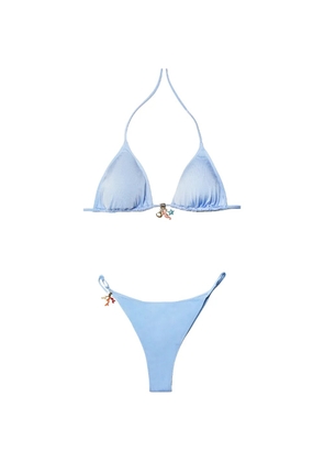 MC2 Saint Barth charm-embellished bikini - Blue