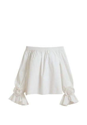 Essentiel Antwerp rosette-embellished blouse - White