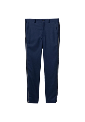 Comme des Garçons Homme Plus side-opening trousers - Blue