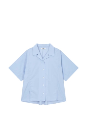 TOMBOY camp-collar short-sleeve shirt - Blue