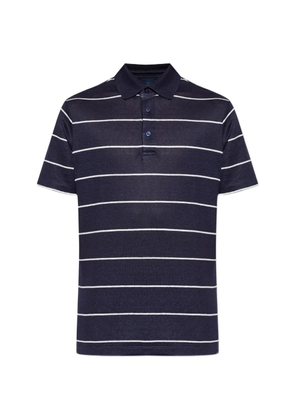 Paul & Shark striped short-sleeve polo shirt - Blue