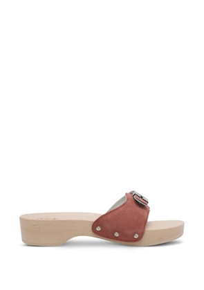 Scholl Pescura suede sandals - Brown