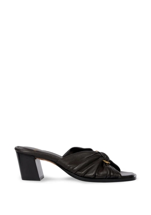 Paul Smith knotted leather sandals - Black