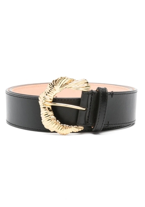 Chloé Flowers leather belt - Black