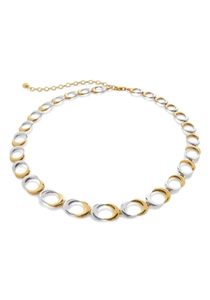 Monica Vinader Kissing moon necklace - Silver