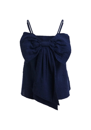 Essentiel Antwerp bow-detail blouse - Blue