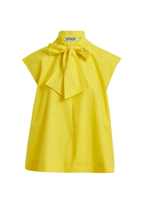 Essentiel Antwerp bow-detail sleeveless blouse - Yellow
