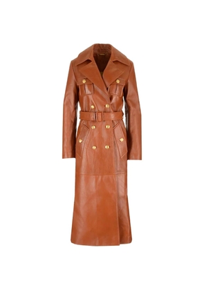 Chloé double-breasted jacket - Brown