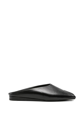 biancadi Bianca leather sandals - Black
