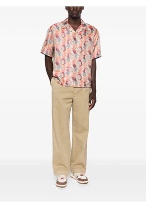 visvim Crosby jacquard shirt - Neutrals