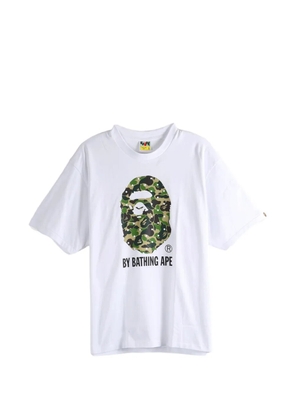 A BATHING APE® ABC camouflage-print T-shirt - White