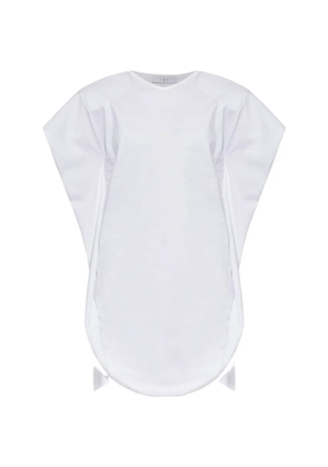 IRO ruffled cotton dress - White