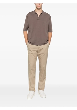 Jacob Cohën logo-patch trousers - Neutrals