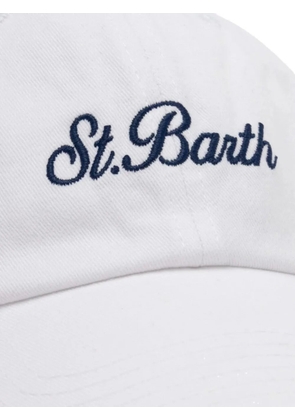 MC2 Saint Barth logo-embroidered baseball cap - White