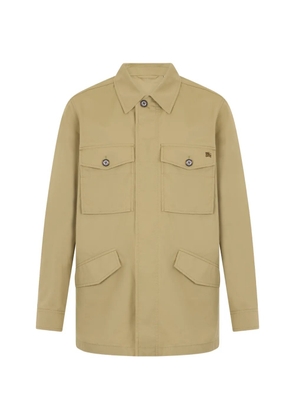 Burberry Bradmore pocket-detail military jacket - Neutrals