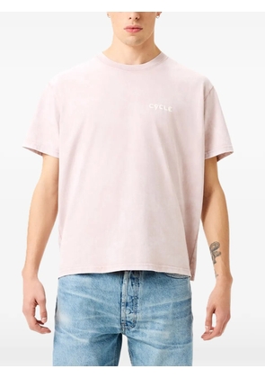 Cycle Over logo-print T-shirt - Pink
