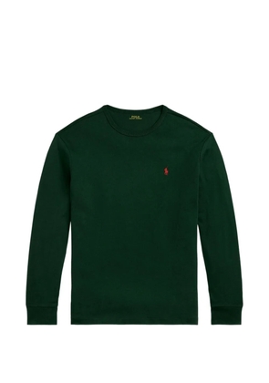 Polo Ralph Lauren logo-embroidered long-sleeve T-shirt - Green