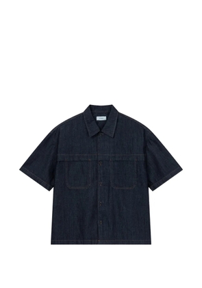 TOMBOY double-pocket short-sleeve shirt - Blue